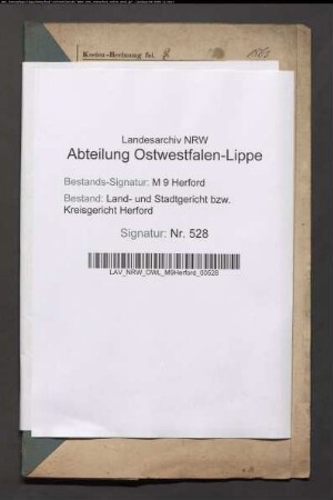 Erblasser: Bode gt. Gottschalk, Johann Friedrich Wilhelm:
