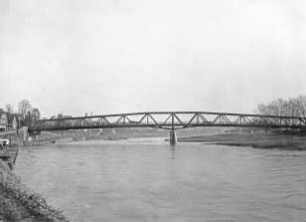 Bau einer Weserbrücke in Höxter