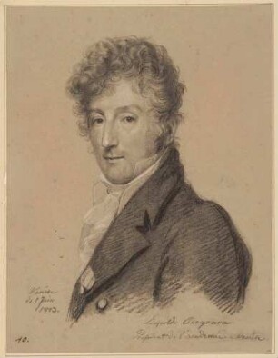 Bildnis Cicognara, Leopoldo (1767-1834), Kunsthistoriker, Kunstsammler, Graf