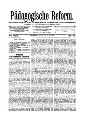 Grundsätze einer zeitgemäßen Schulreform