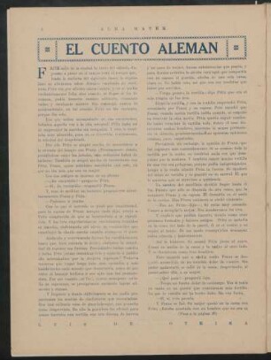 El cuento alemán