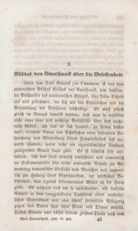 633-644 Elisäus von Amathunik über die Besessenheit