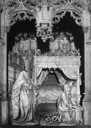 Altar der Margarete von Österreich, Verkündigungsrelief