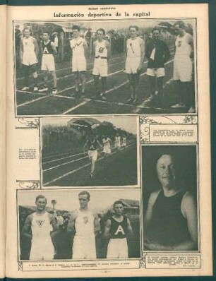 Información deportiva de la capital [Fotografías]