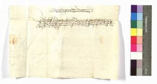 Schreiben Markgraf Albrecht von Brandenburg an Hohenlohe.