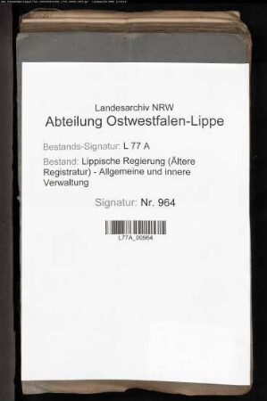 Visitation der Katholischen Schule zu Falkenhagen mit Fleißlisten