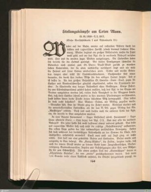 Stellungskämpfe am Toten Mann
