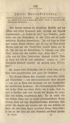 Zweite Unterabtheilung