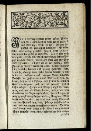 In den vorhergehenden zween ersten Theilen von der Cicuta ...