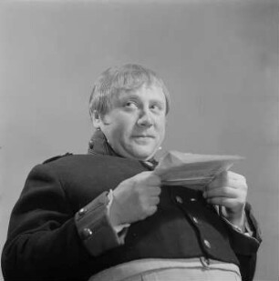 Porträtaufnahmen des Schauspielers Werner Peters (Nationalpreisträger der DDR) : Porträt von Werner Peters