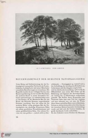 42: Neuerwerbungen der Berliner Nationalgalerie