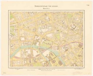 Museumsinsel, Berlin Straubeplan, Bl. IVA: Übersichtsplan Blatt IV A 1:4000