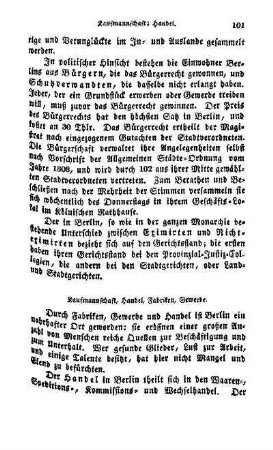 Kaufmannschaft, Handel, Fabriken, Gewerbe