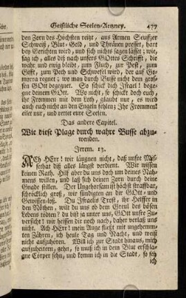 477-484, Das 26. Gebet. Das andere Capitel