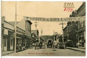 Roseburg, Oregon. Business Street