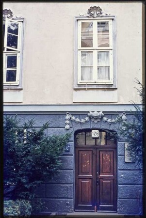 Vordereingang des Schoeler-Schlösschens