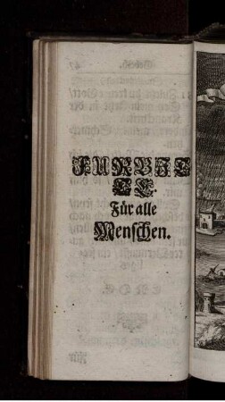Fürbitte Für alle Menschen