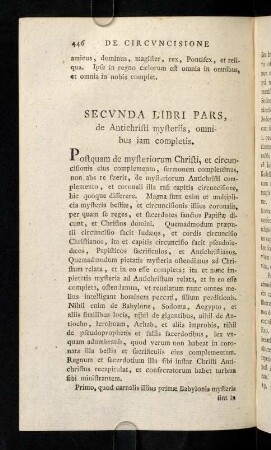 446-470, Secunda Libri Pars