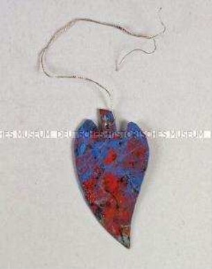 Christbaumschmuck: Recycling, Herz