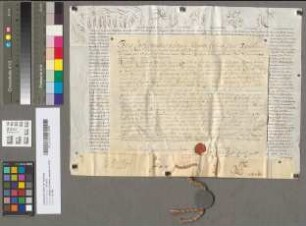 Päpstliche Provision für Matthias Josephus Brammertz mit einer Aachener Pfründe.