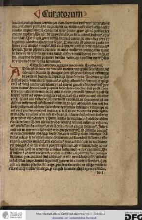 De sacramento extreme unctionis. Capitulum viii.