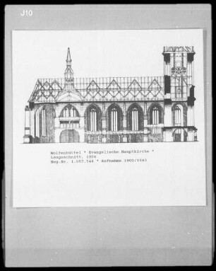 Wolfenbüttel, evang. Hauptkirche Beatae Mariae Virginis