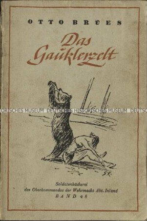 Feldpostausgabe eines Romans von Otto Brües