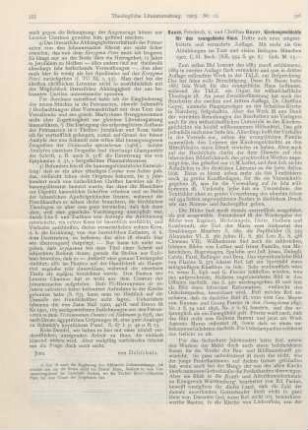 356-358 [Rezension] Baum, Friedrich, Kirchengeschichte für das evangelische Haus. Dritte aufs neue umgearbeitete und vermehrte Auflage