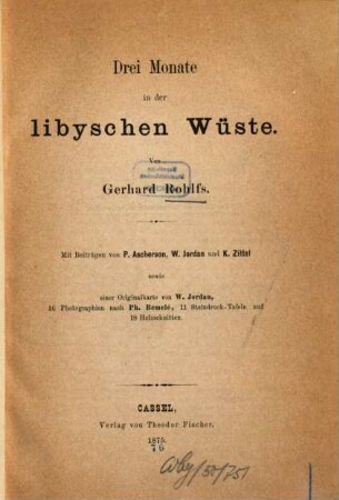 Drei Monate in der libyschen Wüste