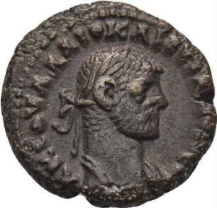 Diokletian (284-305 n. Chr.): Alexandria / Ägypten, 285/286 n. Chr. – Tetradrachme