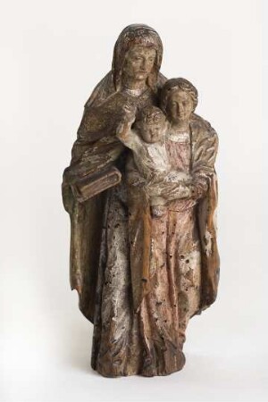 Skulptur: Heilige Anna selbdritt