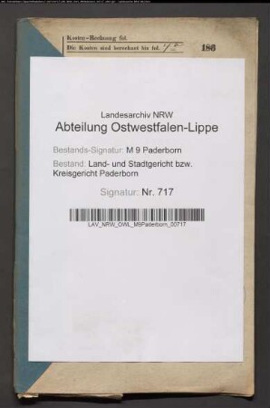 Erblasser: Herting, Gertrud, geb. Nübel: