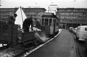 Winterdienst der Städtischen Verkehrsbetriebe.