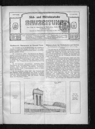 Sechzehnter Jahrgang. No. 14/15.