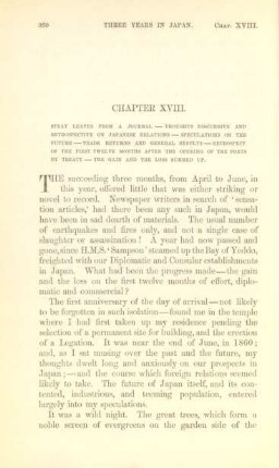 Chapter XVIII. Stray leaves from a journal - Thoughts discursive and ...