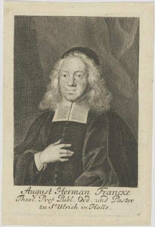 Bildnis des August Herman Francke