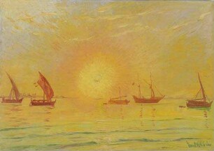 Sonnenuntergang bei Makassar