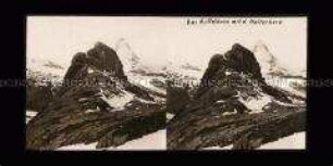 Riffelhorn und Matterhorn, bei Zermatt