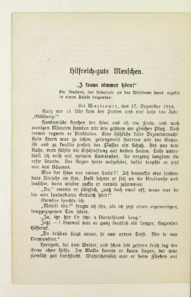 Hilfreich-gute Menschen