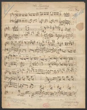Tannhäuser und der Sängerkrieg auf der Wartburg. Auszüge. Arr; pf; WWV 70