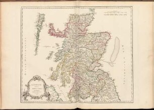 L' Ecosse divisée en Shires Ou Comtés : Avec Privilege