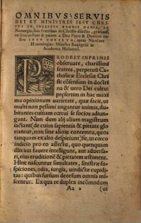 Postilla Sev Enarratio Evangeliorvm, Qvae In Dominicis Diebus & in Festis Sanctorum usitate in Ecclesijs Dei proponuntur