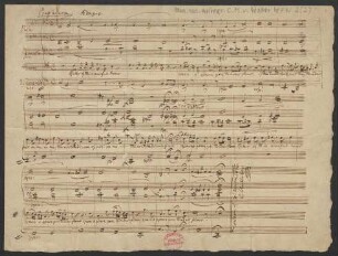 Oberon. Auszüge (Ruler of this awful hour); T, orch; C-Dur; J 306; WeV C.10