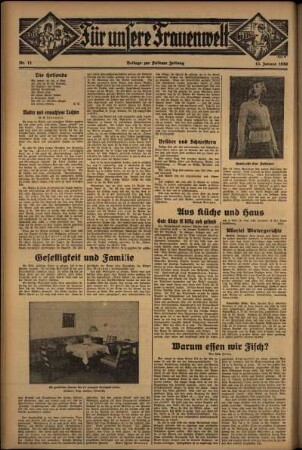 Dritte Ausgabe vom Mittwoch, den 15. Januar 1936.