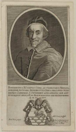 Bildnis des Innocentius XI.