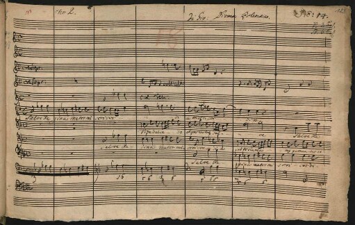 Salve regina; V (4), Coro, orch, bc; g-Moll; ZWV 141
