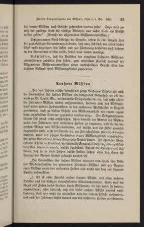 63-67, Äußere Mission