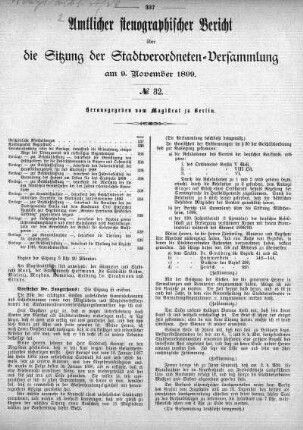 No. 32, 9. November 1899
