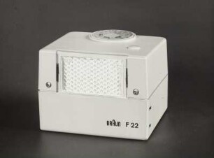 Braun Blitzgerät "hobby F 22" von Dieter Rams