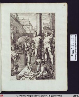 Die Geißelung Christi.